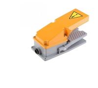 WheatThrive Heavy Duty Foot Switch, Cast Aluminum Pedal, 15A SPDT with Guard, Non-Slip Base, Silver Contacts for Machine Tools