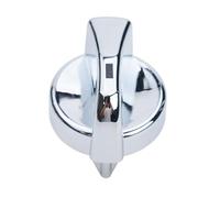WheatThrive HVAC Control Knob, A/C Heater Switch, Chrome Finish, Direct Replacement, Pack, for Peterbilt 330 335 379 387