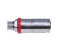WheatThrive Hydraulic Female Quick Coupler, AL221083 Connector, M22x1.5 Thread, Steel Galvanized, Leak-Proof Locking for 6100 6400 7430