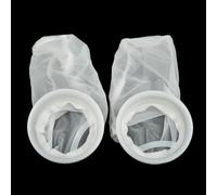 WheatThrive IBC Nylon Filter, Rainwater Tank Vent Filter, DN75 Breath Cover, Reusable Needle Felt Mesh, Food Safe, 200 Micron Strainer for IBC Tote Lid, 2 Pack