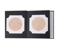 WheatThrive Ishihara Color Blindness Test Book, 38 Plate Optometry Vision Screening Kit, 2026 Edition for Red-Green Deficiency Detection