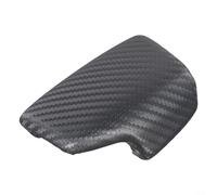 WheatThrive Leather Shift Knob Handball Compatible with for A4 B9 A5 for Q7 4M1 713 Q5 Models from 2016 to 2019, ABS Plastic Gear Selector Handle for Car Interior (Carbon Fiber)