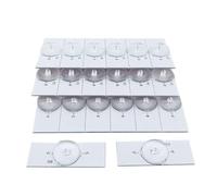WheatThrive LED TV Backlight Strips, SMD Lamp Beads, Optical Lens Filter for 32-65 Inch TV Repair, High Brightness 700 Nits, 20/50pcs Kit
