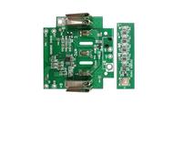 WheatThrive Li-ion Battery Case, PCB Circuit Board, for Bosch 18V BAT618, 10x21700 Cell Holder, Green Plastic Shell Repair Kit
