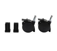 WheatThrive Locking Caster,70360,Grill Wheels for Weber Spirit E310 E320 S330,Heavy Duty Swivel Casters with Brake,2 Pack