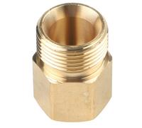 WheatThrive M22 Adapter, Pressure Washer Connector, Hose Fitting, for Karcher X1.5 to 3/8" IT Lance, Brass Quick Connect, Gold