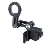 WheatThrive Magnetic Car Phone Holder, Alloy+ABS Car Display Screen Side 360° Rotation Car Mount, For Vehicle Dashboard