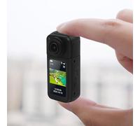 WheatThrive Magnetic Mount 4K Action Camera, 1.47 LCD 128G Ultra-long Battery Life Thumb Sports Camera With 4K Recording For Vlogging(Is black)