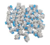 WheatThrive Mechanical Keyboard Switches, 3-Pin Blue Tactile Switch, Clicky Sound, 4mm Travel, 108 Pack for Custom Gaming Keyboards