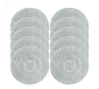 WheatThrive Microfiber Mop Pads, Washable Reusable Cleaning Cloths for Dreama L10 Ultra, L10S Pro, X40, X50, L20, L30, L40, L50, 4 Pack