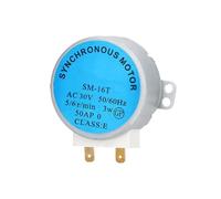 WheatThrive Microwave Oven Turntable Motor SM-16T, AC 30V 3W Synchronous Replacement Part for Galanz, Aluminum Copper Construction