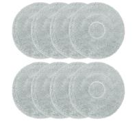 WheatThrive Mop Cloth, Mop Pads, Replacement Parts for Cecotec Conga M100 Spin AI, Microfiber, Washable, 8 Pack