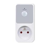 WheatThrive Motion Sensor Socket, PIR Motion Sensor Plug, Smart Socket, Auto On/Off for Lights, 1200W Max Load, Energy Saving for Home Hallway