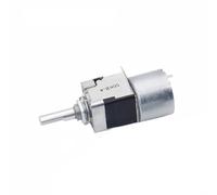WheatThrive Motorised Potentiometer, Volume Control, 8-Pin B50K B100K, 25mm Shaft for Amp, Dual Channel, Pack