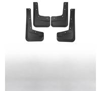 WheatThrive Mud Flaps, Splash Guards for Ford Ranger 2024, Custom Fit Front Rear Fenders, Durable PP Material, 4-Pack Black