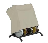 WheatThrive Multi Purpose Guitar Stand Cover, Features Ventilation and Waterproof Design to Protect Your Acoustic Guitars Effectively (Meters White)