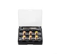 WheatThrive Oil Drain Thread Repair Kit M13-M20 x 1.5mm Hardened Steel Set for Engine Sump Stripped Threads Fix(M20x1.5)