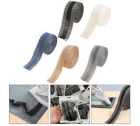 WheatThrive On Hemming Tape for Pants and Clothing, Iron On Fabric Fusing Tape for Thick Materials Such as Jeans and Work Clothes, No Sewing Needed (gray)