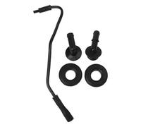 WheatThrive PCV Valve, Crankcase Vent Tube, Breather Hose Kit for Jeep Cherokee Wrangler 4.0L 1997-2004, 04854265, 2946079