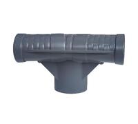 WheatThrive Plastic T Connector, Pool Frame Part, T-Shaped Joint for Coleman 16" OD 42" 48" Deep Pools, Dark Grey Replacement