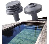 WheatThrive Pool Inlet Jet, Pool Outlet Fitting, 32mm Hose Connector for Intex Easy Set Pools, Strainer Grid Nozzle Kit, Replacement Parts