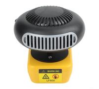 WheatThrive Portable Heater 12V Auto Warmer for Quick Defogging Glass & Cold Days - Cordless for mini Blower for Truck Cab & Tent Grey(HotBlower-DW-2USB)