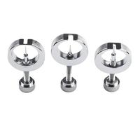 WheatThrive Pressure Gauge Needle Puller, Pointer Remover Tool, Stainless Steel Extractor for Dial Repair, 3-Pack