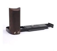 WheatThrive Quick Release Plate For Fuji XE5, Lightweight Compact Camera Handle Accessory Quick Release Plate, 12.7x4.9x6.1CM(Walnut Black)