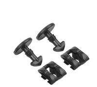 WheatThrive Rear Bumper Tow Cover Clips and Inserts for Land Rover Discovery 3 4, OEM Style Replacement Turn Lock Trim Kit