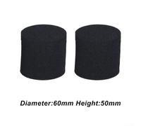 WheatThrive Reduce Bass Boominess with 2PCS Open Cell Foam Speaker Port Bungs for Better Sound (60x50)