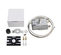 WheatThrive Refrigerator Thermostat, Fridge Temperature Controller, K50 Cold Control Switch, 220V-250V 3-Pin Replacement for Display Case Drink Cooler