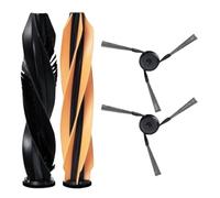 WheatThrive Replacement Accessories Kit for Dreame D20 Pro, D20 Pro Plus, RLD43SA, RLD43SD, Includes Double Roller Brush and 2 Side Brushes