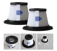 WheatThrive Replacement Filter for Clean 4G Silent, Vacuum Parts 10033762 10033763, High Efficiency Dust Trap, Easy Install, White Black, 2 Pack
