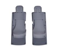 WheatThrive Rowing Machine Foot Pedals, Adjustable Straps, Durable Plastic, for Concept 2 Model D/E, Powerfun 500/550, Black, Pair