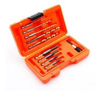 WheatThrive Screw Extractor Set, Drill Bit Holder, Left Hand Drill Bits, Broken Screw Remover, 11-Piece Kit for Studs Bolts Removal, DIY Home Repair