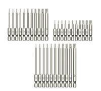 WheatThrive Screwdriver Bit Set, Torx Bits, Star Head Bits, Magnetic Steel, Anti-Slip, 11pcs for T6-T40, Electric Drill