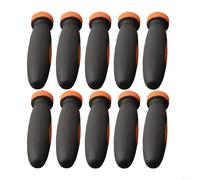 WheatThrive Set of 10 Rubber File Handles with 3mm Hole Diameter, Designed for Use with Small Files, Providing Enhanced Grip and Stability