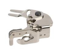 WheatThrive Sewing Machine Presser Foot, Side Cutter Attachment, Quick Change Metal Foot, Overstitch Edge Guide, for CY-20 Low High Shank, Household Sewing Tool, Pack