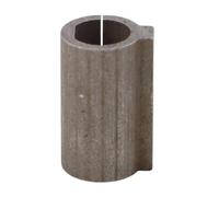 WheatThrive Shaft Sleeve Adapter, Motor Coupling, for NEMA 23 Stepper Motor to 11mm Worm Gear Reducer, Aluminum Alloy, Grey, Pack