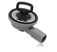 WheatThrive Sink Drain Strainer, RV Waste Fitting, Double-Layer Filter, Stainless Steel, Leak-Proof Seal, for Boat Caravan Trailer