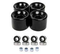 WheatThrive Skateboard Wheels, Longboard Wheels, 78A Soft Wheels, 60x45mm Cruiser Wheels for Street Skating, 4 Pack with ABEC-9 Bearings