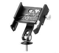 WheatThrive Sleek and Compact Aluminum Bike Phone Holder Perfectly Fitting Various Device Sizes and Models on the Market