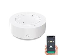 WheatThrive Smart Knob Switch, Zigbee Dimmer, Rotary Controller, Wireless Light Control, One-Touch Operation, Seamless Hub Integration, ABS Material, 44mm Compact Design for Smart Home Lighting