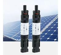 WheatThrive Solar Diode Connector, PV Anti-Reverse Flow, 30A IP67 Waterproof, for Solar Panel System, 2 Pack