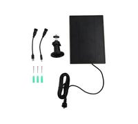 WheatThrive Solar Panel for Hunting Camera, 6000mAh Battery Pack, IP66 Waterproof, Type-C Input, Compatible with Bushnell Spypoint WingHome