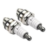 WheatThrive Spark Plug RJ19LM, Lawn Mower Part for Champion, Fits M14 Thread, 0.8mm Gap, Resistor Suppressed, 2 Pack