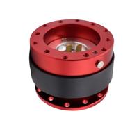 WheatThrive Steering Wheel Quick Release Kit, Hub Adapter for MOMO Gen 2.0, Aluminum Alloy, Secure Locking, Red