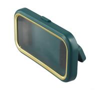 WheatThrive Sturdy Waterproof Phone Holder with Adjustable Viewing Angles for Showers and Kitchen (green)