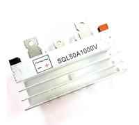 WheatThrive Three Phase Bridge Rectifier, 50A 1000V SQL Generator Diode, with Heatsink for Brushless Power Conversion