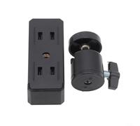 WheatThrive Tripod Mount Clip for Smartphones with 14 Screw Adapter for Photography Use (Clip and)